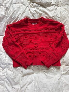 Zara Cropped Sweater - Girl’s Crewneck